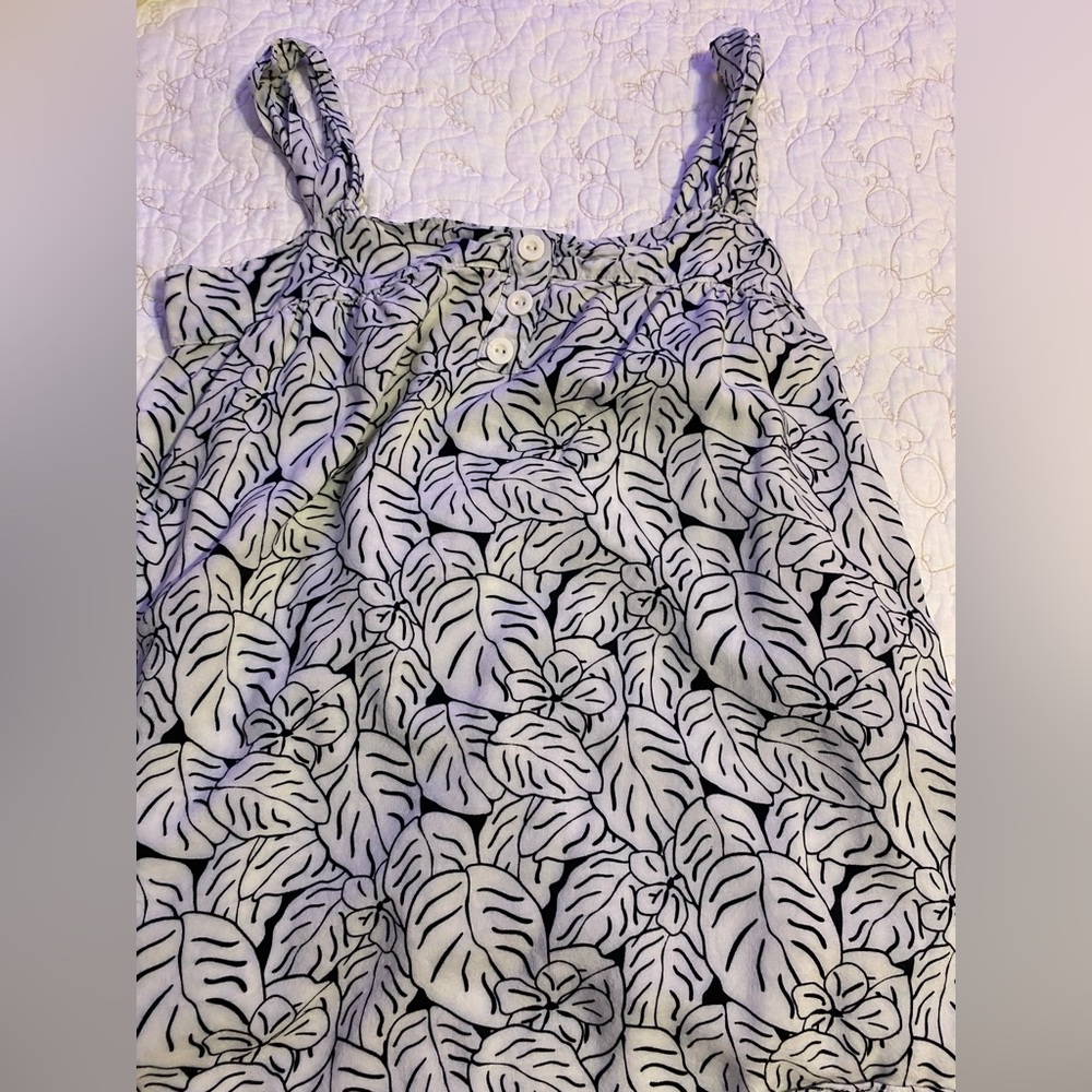 bitten by sarah jessica parker leaf blouse tank top